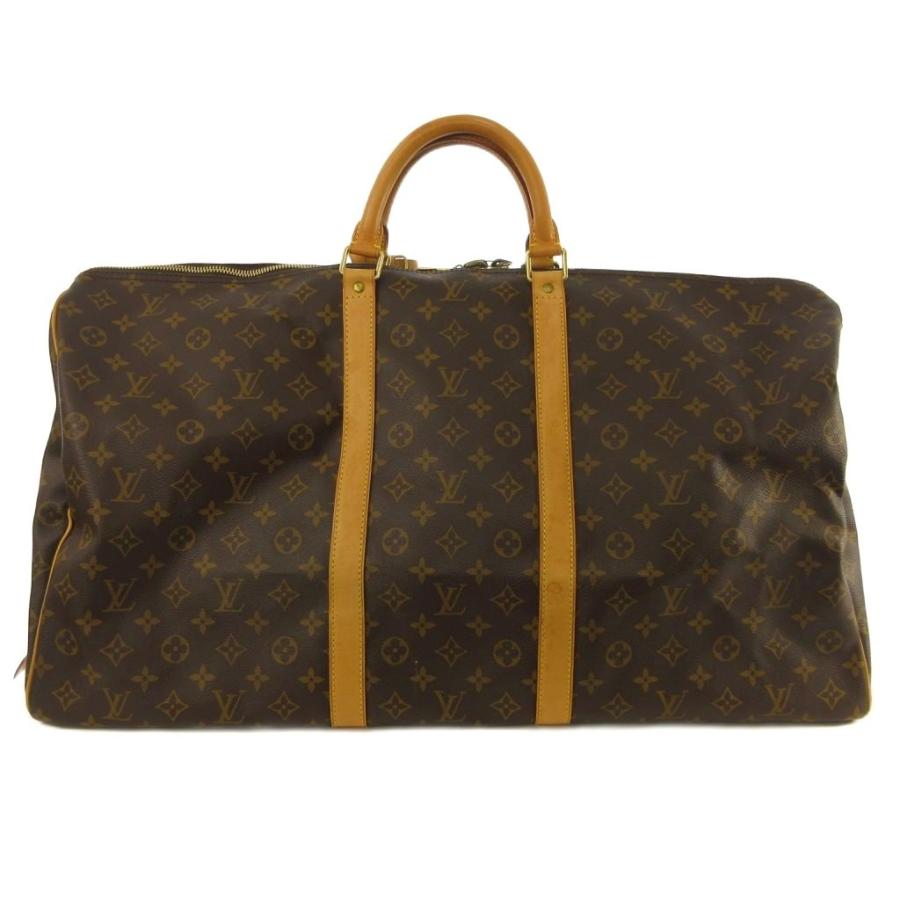 ルイヴィトン LOUIS VUITTON キーポル バンドリエール 60 モノグラム ボストンバッグ ショルダー M41422 ブラウン_1