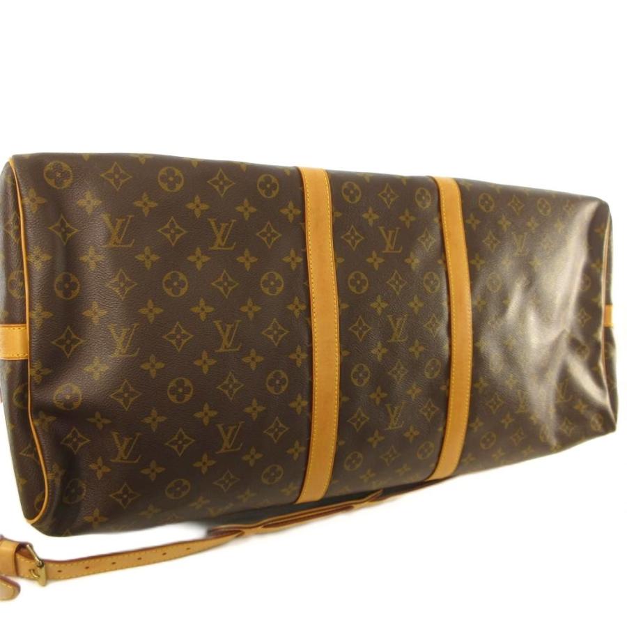 ルイヴィトン LOUIS VUITTON キーポル バンドリエール 60 モノグラム ボストンバッグ ショルダー M41422 ブラウン_2