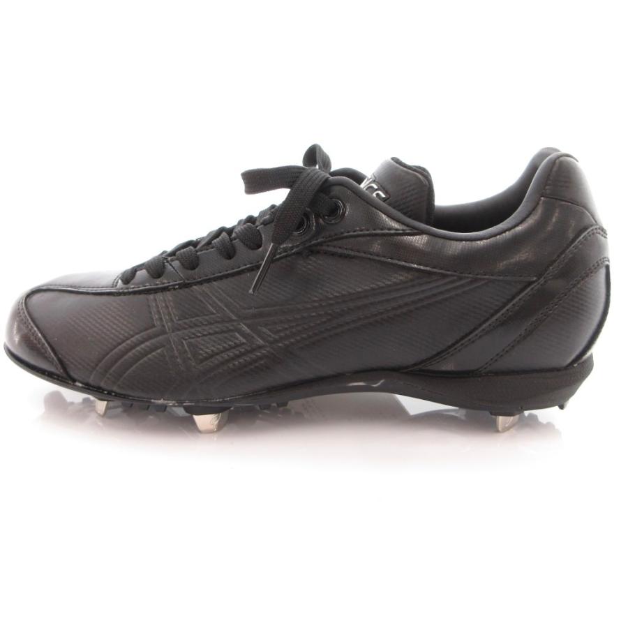 ASICS（アシックス） 未使用品 タグ付き スパイク シューズ 25.5cm 黒 