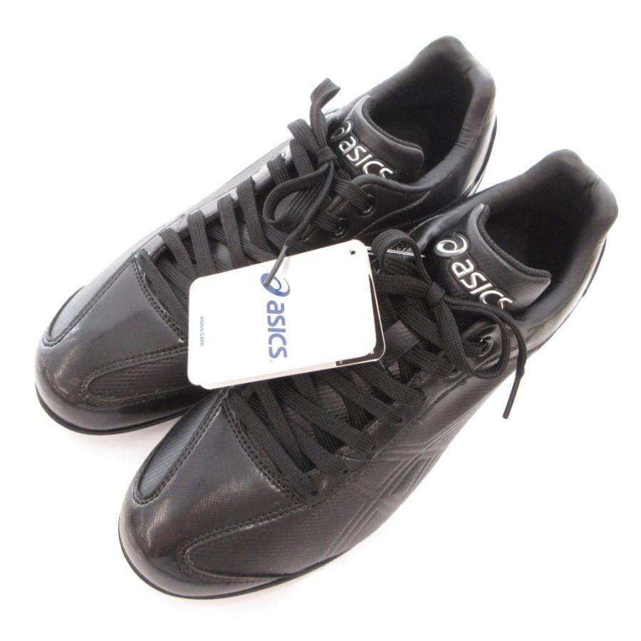 ASICS（アシックス） 未使用品 タグ付き スパイク シューズ 25.5cm 黒 