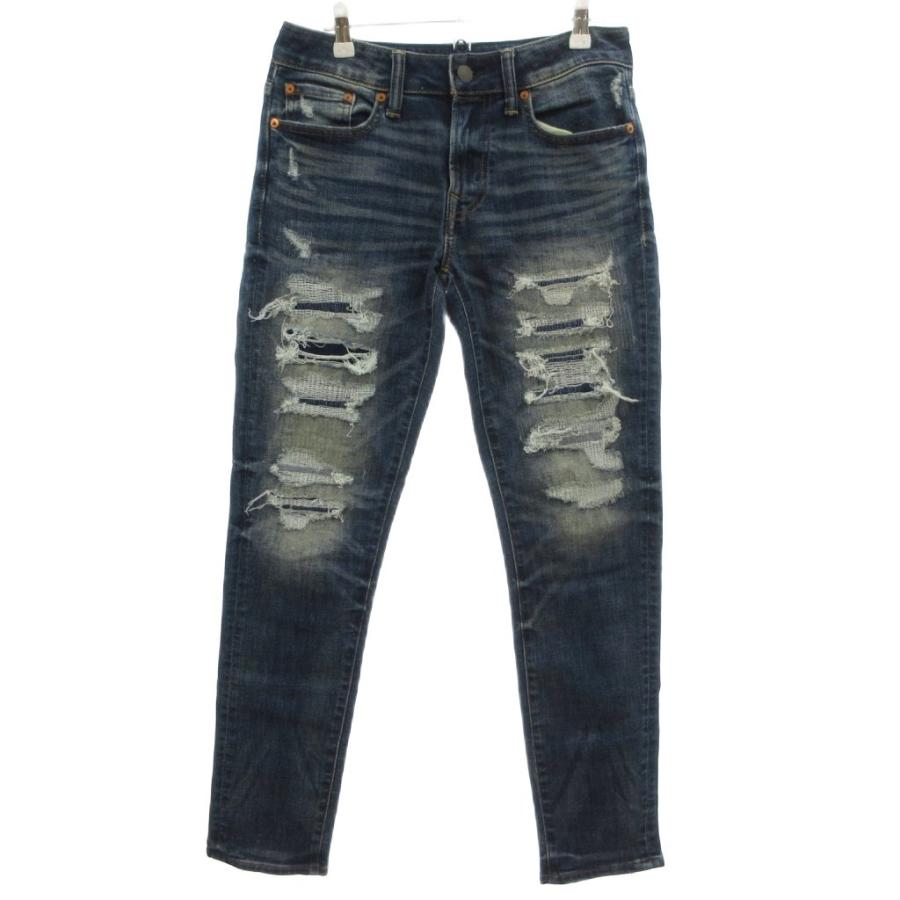 AMERICAN EAGLE アメリカンイーグル クラッシュダメージデニム 