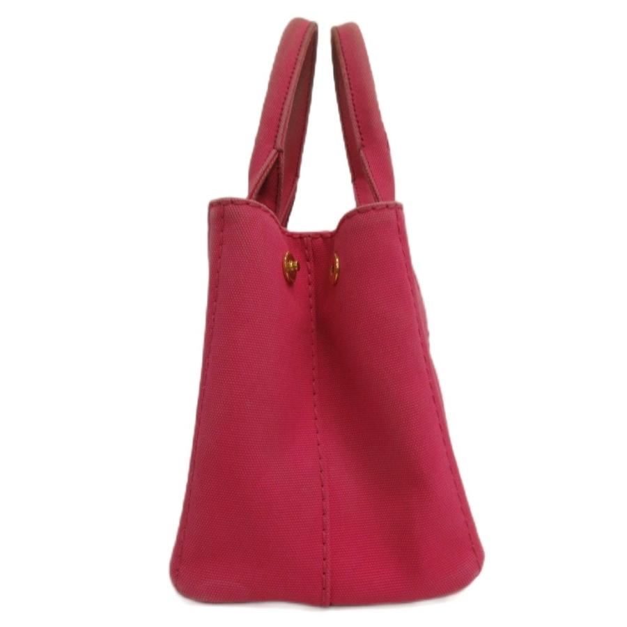 PRADA カナパ　ピンク ハンドバッグ PRADA（プラダ） カナパ ハンドバッグ トートバッグ キャンバス ロゴ