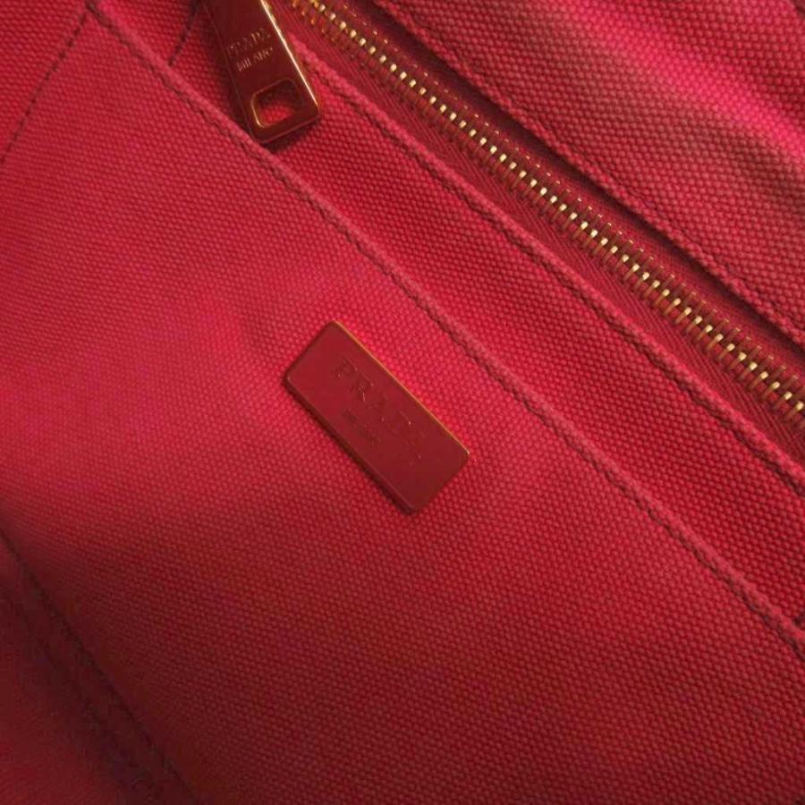 PRADA（プラダ） カナパ ハンドバッグ トートバッグ キャンバス ロゴ