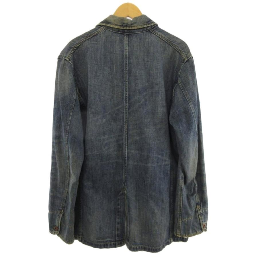 Levi's（リーバイス） デニム カバーオール ダメージ加工 インディゴ L