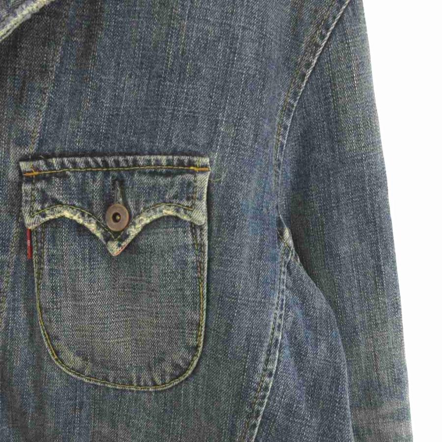 Levi's（リーバイス） デニム カバーオール ダメージ加工 インディゴ L