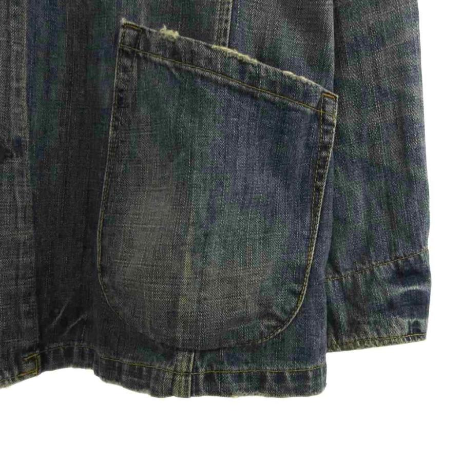 Levi's（リーバイス） デニム カバーオール ダメージ加工 インディゴ L