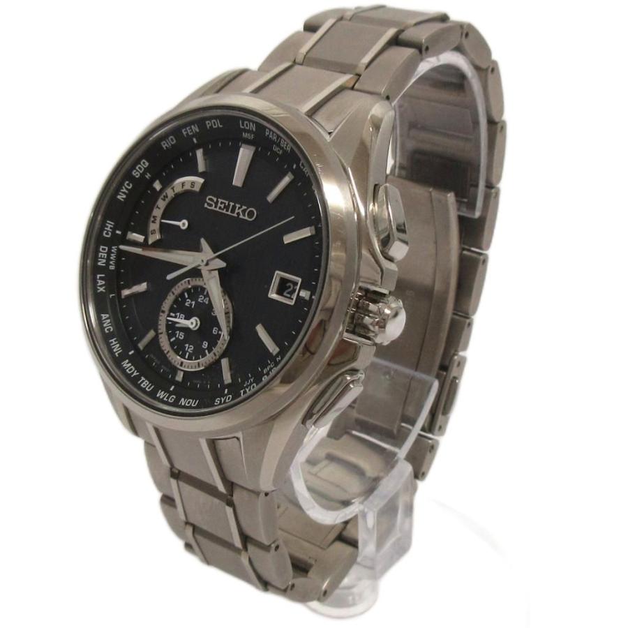 【美品】SEIKO ブライツ 8B63-0AV0 稼働 セイコー SEIKO ブライツ 腕時計 8B63-0AV0 チタン アナログ ソーラー