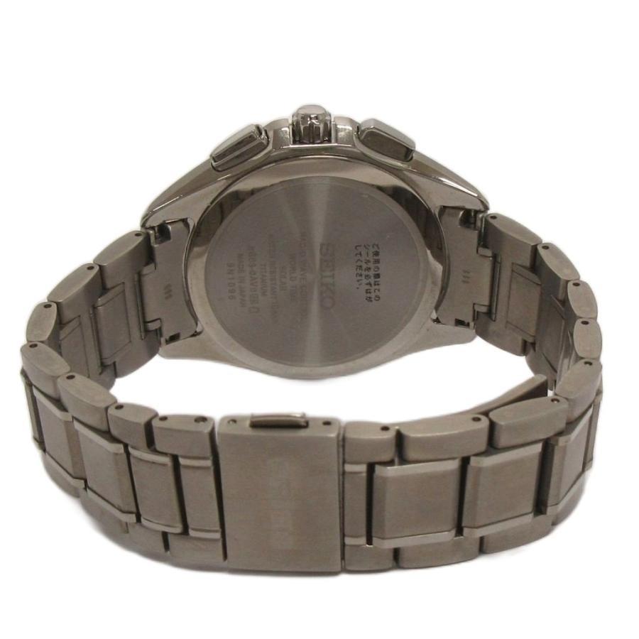 セイコー SEIKO ブライツ 腕時計 8B63-0AV0 チタン アナログ ソーラー