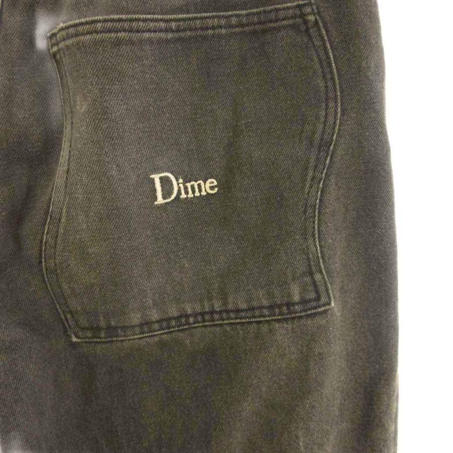 ダイム DIME デニム パンツ ジーンズ ワイド テーパード グレー M 