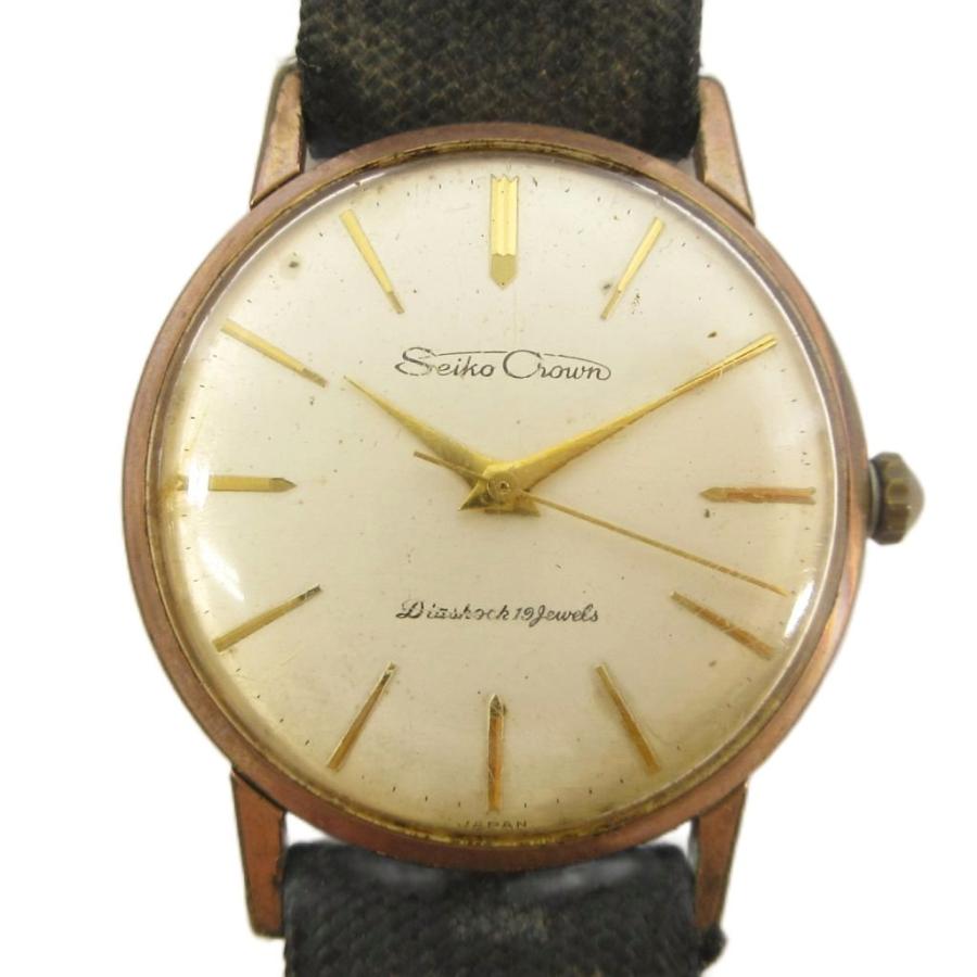 セイコー SEIKO クラウン 腕時計 アンティーク 手巻き ジャンク□GY99 
