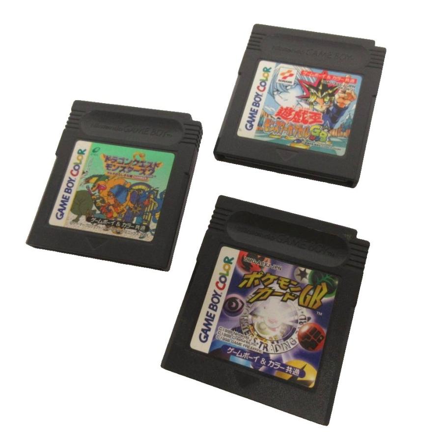 ゲームボーイカラーとドラクエ、マリオ、ポケモンセット ゲームボーイ カラー ソフト 8本セット ポケモン マリオ ドラクエ他