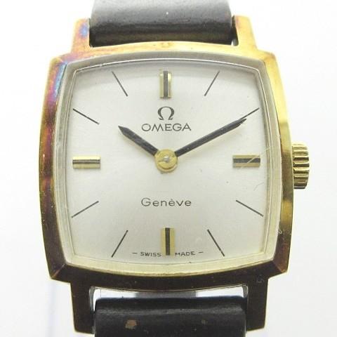 気質アップ 中古 オメガ Omega Cal6 Geneve ジュネーブ 腕時計 手巻き ヴィンテージ アンティーク 白文字盤 茶 0325 レディース ベクトル 古着 安い購入 Mtkbrasil Com Br