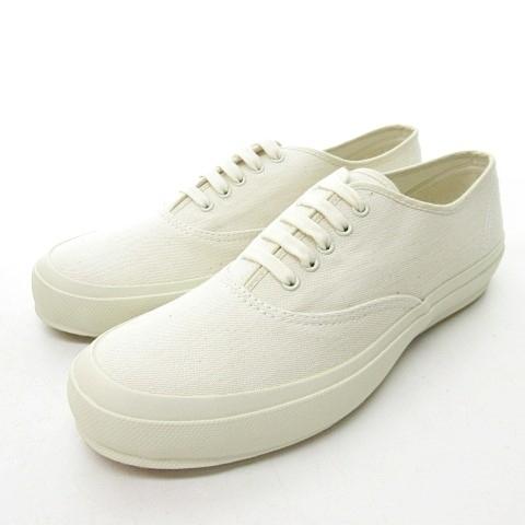 中古 未使用品 オールドジョー Oldjoe Deck Shoes White デッキシューズ スニーカー キャンバス 6 04 24cm ギフ 包装 メンズ ホワイト 白 Bl 古着 ベクトル