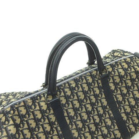 クリスチャンディオール Christian Dior トロッター ボストンバッグ