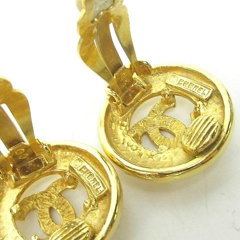 シャネル CHANEL 90's ヴィンテージ ココマーク イヤリング