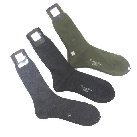 未使用品 クリスチャンディオール Christian Dior MONSIEUR 靴下 5点 