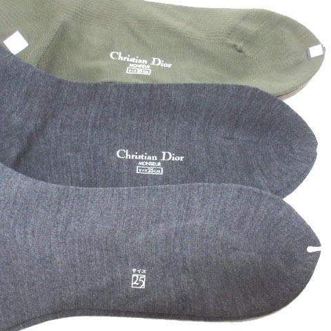 未使用品 クリスチャンディオール Christian Dior MONSIEUR 靴下 5点 
