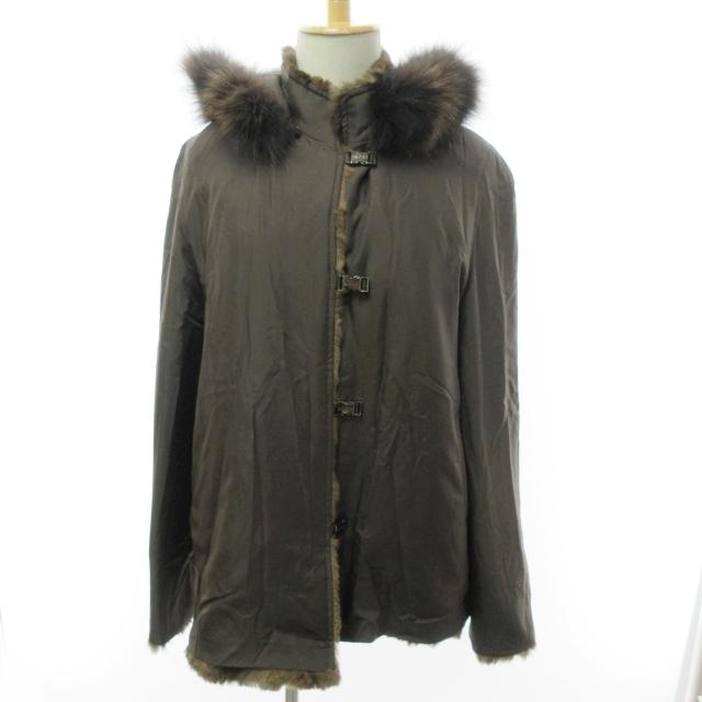 バルマン BALMAIN 最高級 ラビット×フォックス ファー ジャケット 