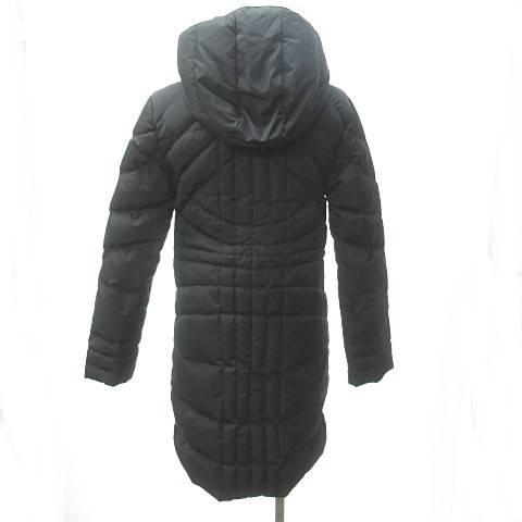 モンクレール MONCLER NORMEAFNOR ダウン コート ジャケット ベルト付き キルティング 00 XS位 黒 ブラック ECR15 1230 レディース｜vectorpremium｜02