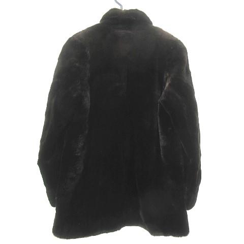 サガミンク SAGA MINK シェアード ミンク コート ファー 毛皮 裏地花柄 
