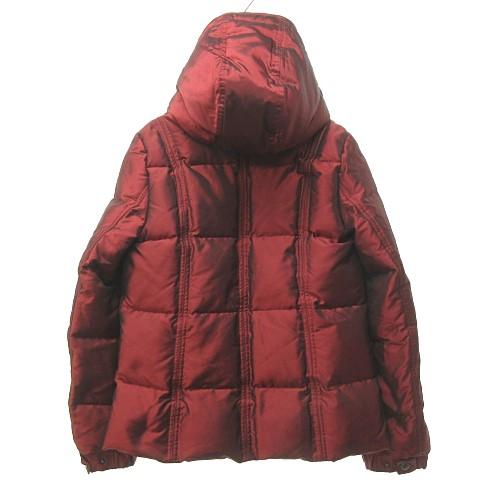 BURBERRY LONDON バーバリーロンドン　赤　ダウンベスト　40 バーバリー ロンドン BURBERRY LONDON ダウンジャケット 裏地ノバ