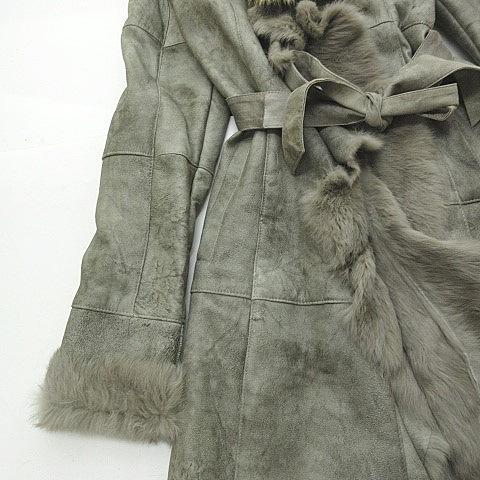 ルーアンドレア Lou Andrea コート ラビット フォックス ファー毛皮 