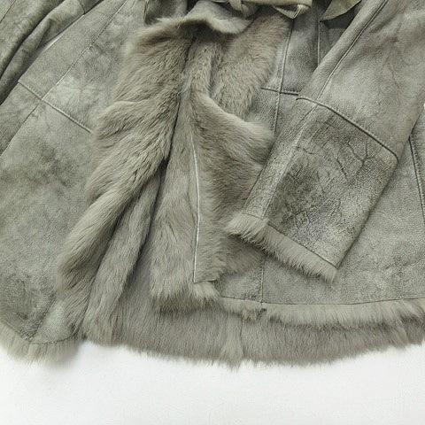 ルーアンドレア Lou Andrea コート ラビット フォックス ファー毛皮 