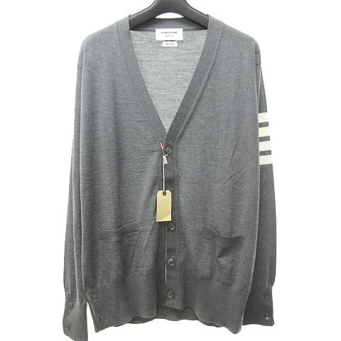 未使用品 トムブラウン THOM BROWNE タグ付 近年 4BAR CLASSIC V-NECK 