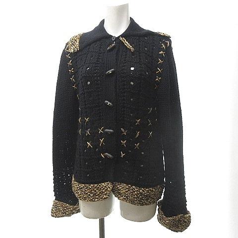 ケンゾー KENZO 美品 ニット カーディガン ジャケット ブルゾン 
