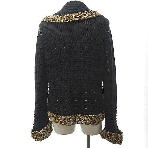 ケンゾー KENZO 美品 ニット カーディガン ジャケット ブルゾン 