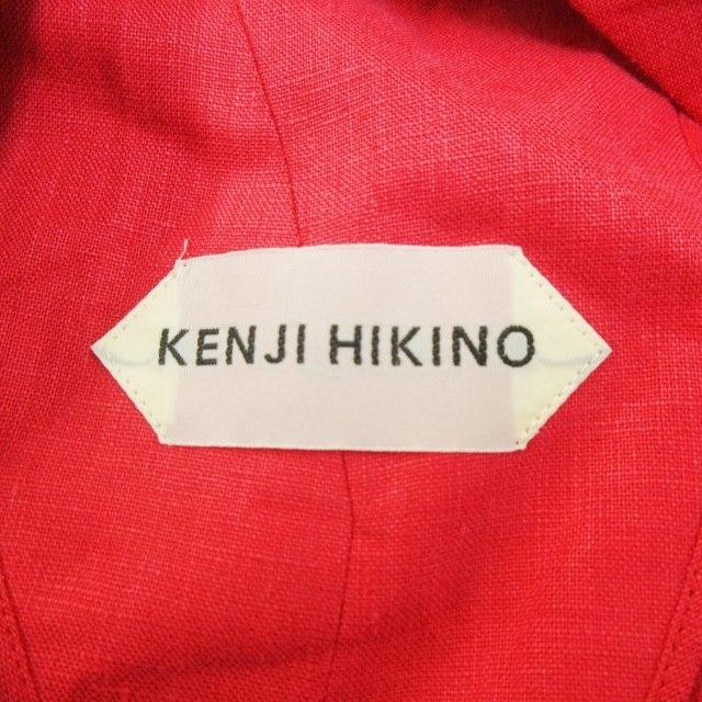 ケンジヒキノ KENJI HIKINO 美品 近年モデル ワンピース リネン ロング 