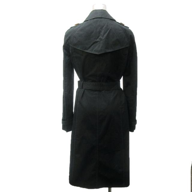 ポールカ PAULE KA トレンチコート ジャケット ロング ステッチ  