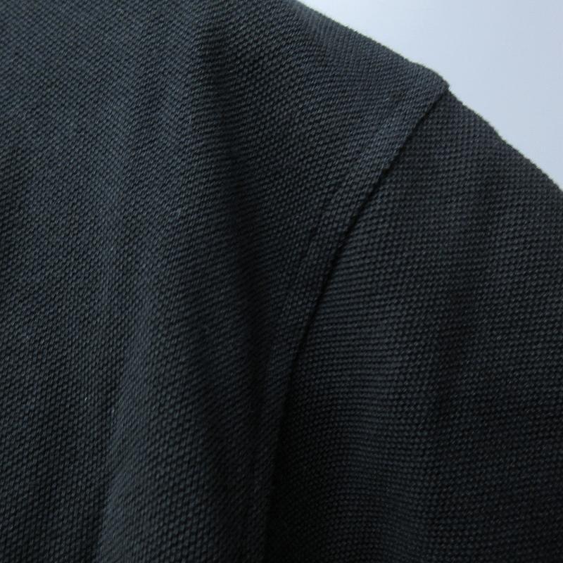 ハケット HACKETT TAILORED FIT ポロシャツ 鹿の子 カットソー ロゴ 刺繍 半袖 黒 ブラック XL 0307 メンズ｜vectorpremium｜04