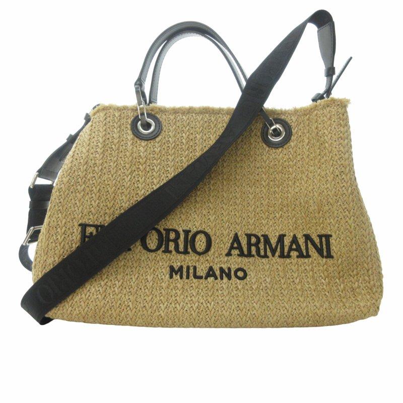 エンポリオアルマーニ EMPORIO ARMANI かごバッグ トートバッグ  