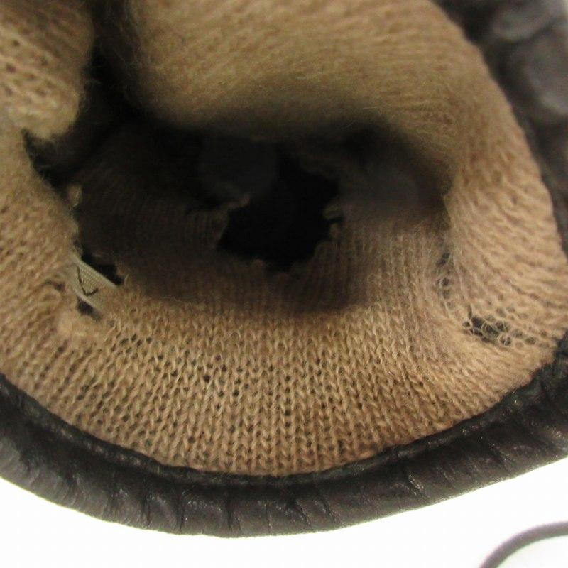 BURBERRY BLACK LABEL（バーバリーブラックレーベル） レザーグローブ