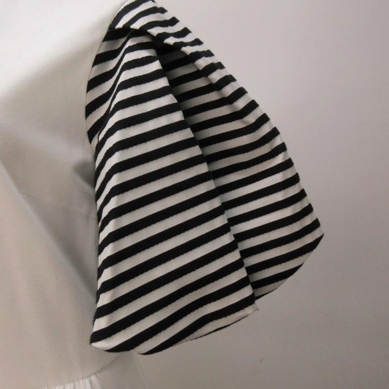 ボーダーズアットバルコニー 美品 22SS PUFF SLEEVE TEE DRESS パフ 