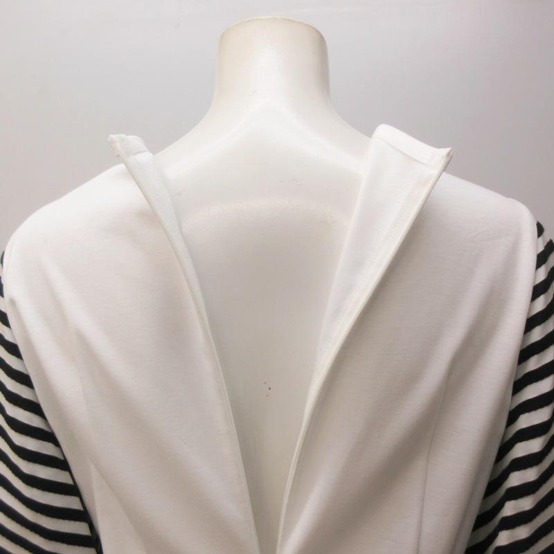 ボーダーズアットバルコニー 美品 22SS PUFF SLEEVE TEE DRESS パフ