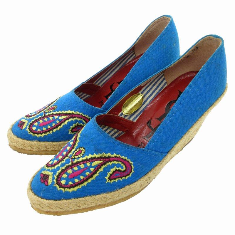 イヴサンローラン YVES SAINT LAURENT エスパドリーユ ジュート  