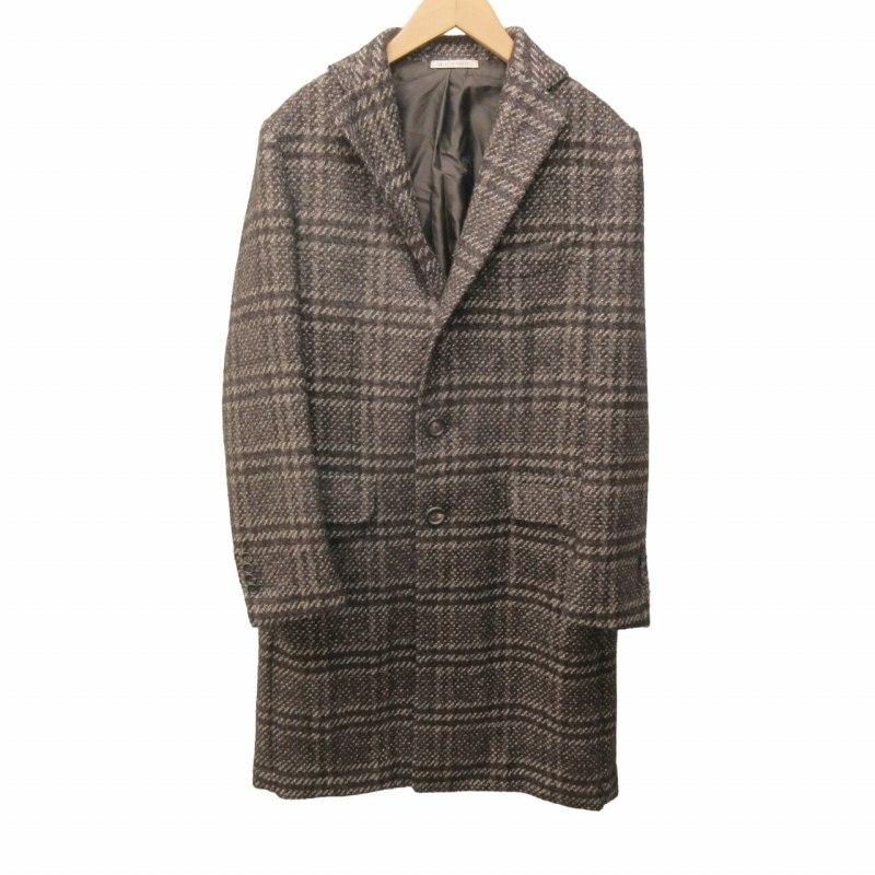 デ ペトリロ De Petrillo 美品 チェスターコート ジャケット ツイード  