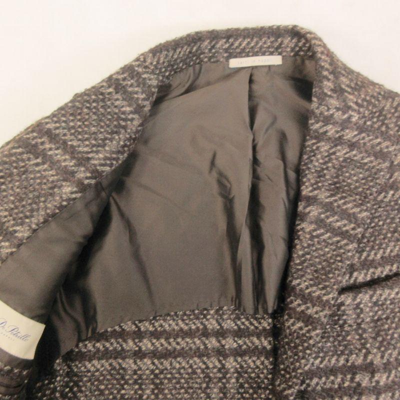デ ペトリロ De Petrillo 美品 チェスターコート ジャケット ツイード  