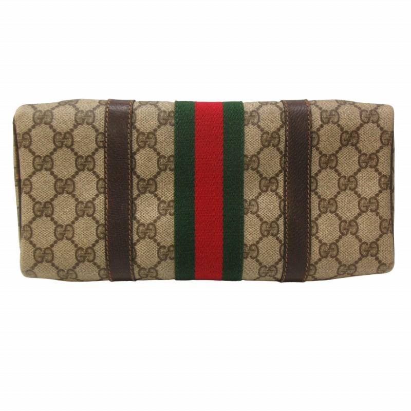 オールドグッチ/ハンドバッグ/GGスプリーム /ミニボストン/GG柄キャンバス GG GUCCI グッチ GGスプリーム ミニ ボストンバッグ 193604