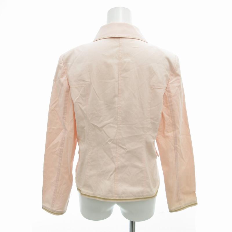 Courrèges ライトピンク レザーショートジャケット