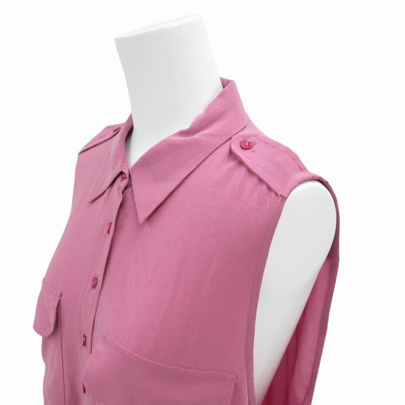 エキプモン EQUIPMENT FEMME 近年 シャツワンピース ロング  