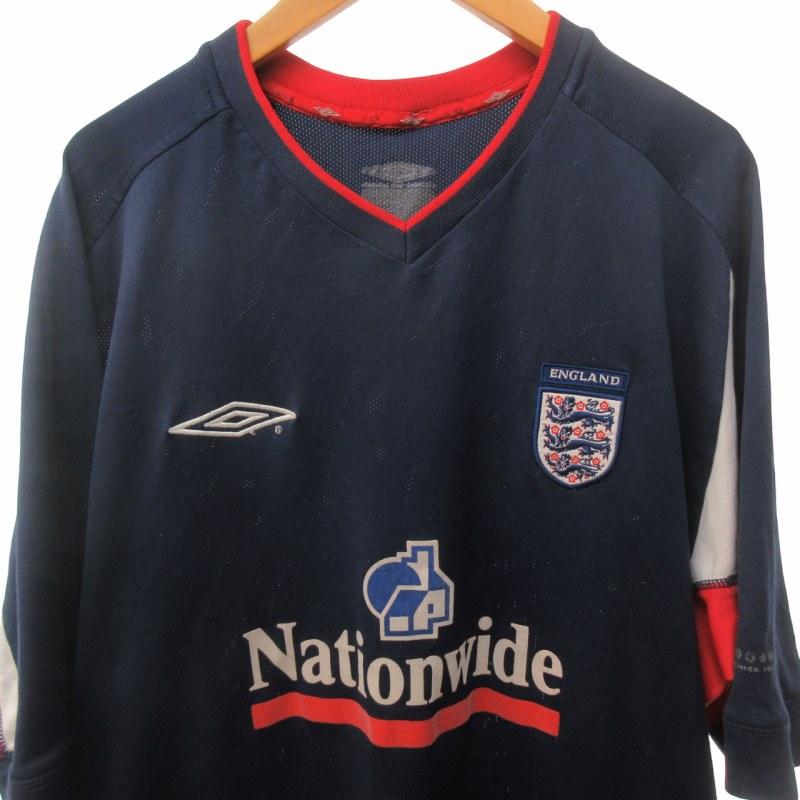 umbro（アンブロ）フットボール ゲームシャツ00'sイングランドL長袖