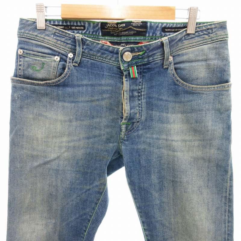 ヤコブコーエン JACOB COHEN J622 デニムパンツ ジーンズ ボタン ヤコブコーエン JACOB COHEN J622 デニムパンツ ジーンズ ボタン