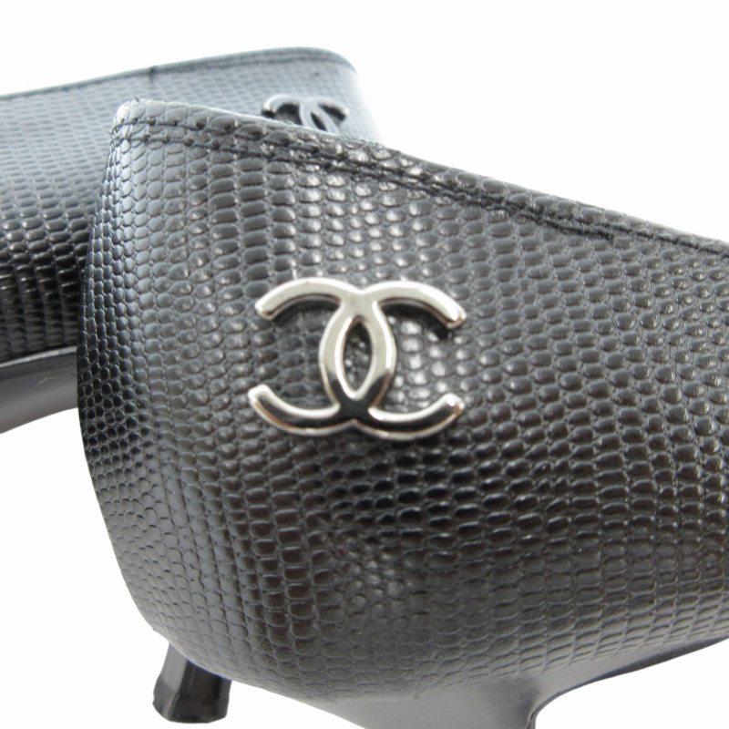CHANEL シャネル ココマーク パンプス シューズ ヒール ポイン CHANEL シャネル ココマーク パンプス シューズ ヒール ポイン