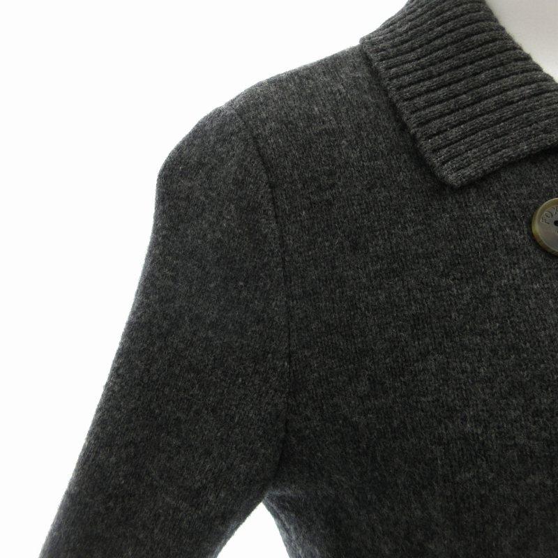 FOXEY フォクシー 美品 ウールカーディガン ニット ダブル 長袖
