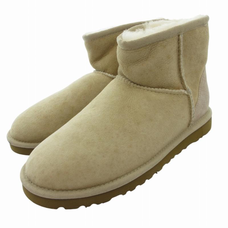 未使用品 アグ オーストラリア UGG australia ショートブーツ ムートン 
