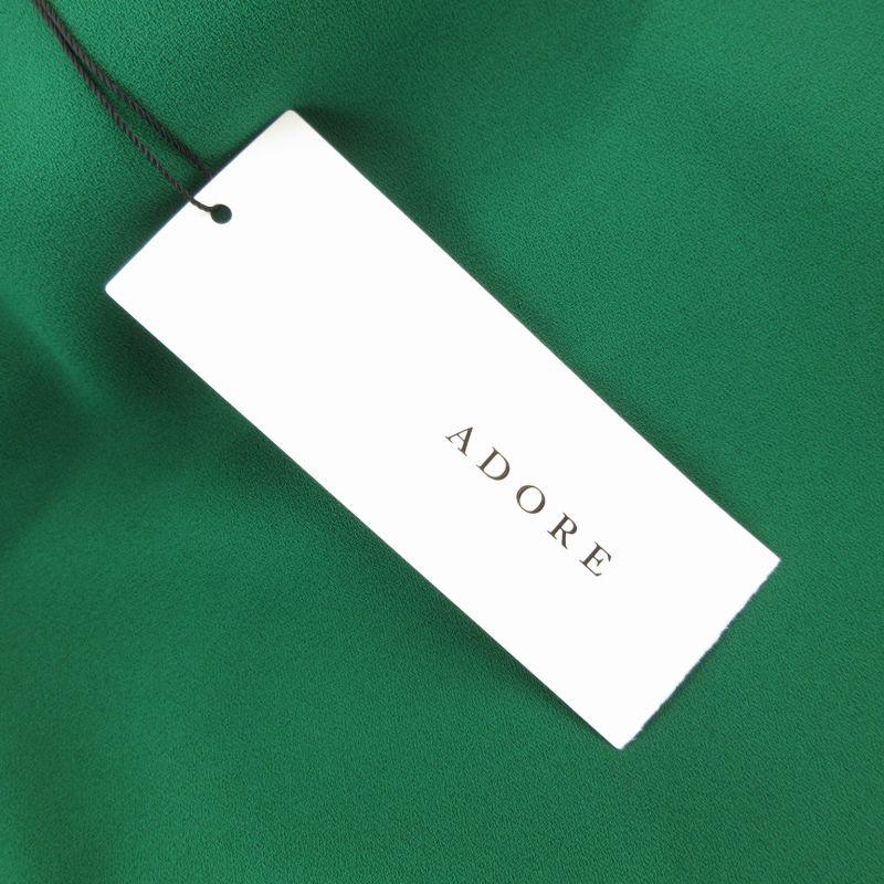 未使用品 アドーア ADORE タグ付 ドライタッチジョーゼットスリット 