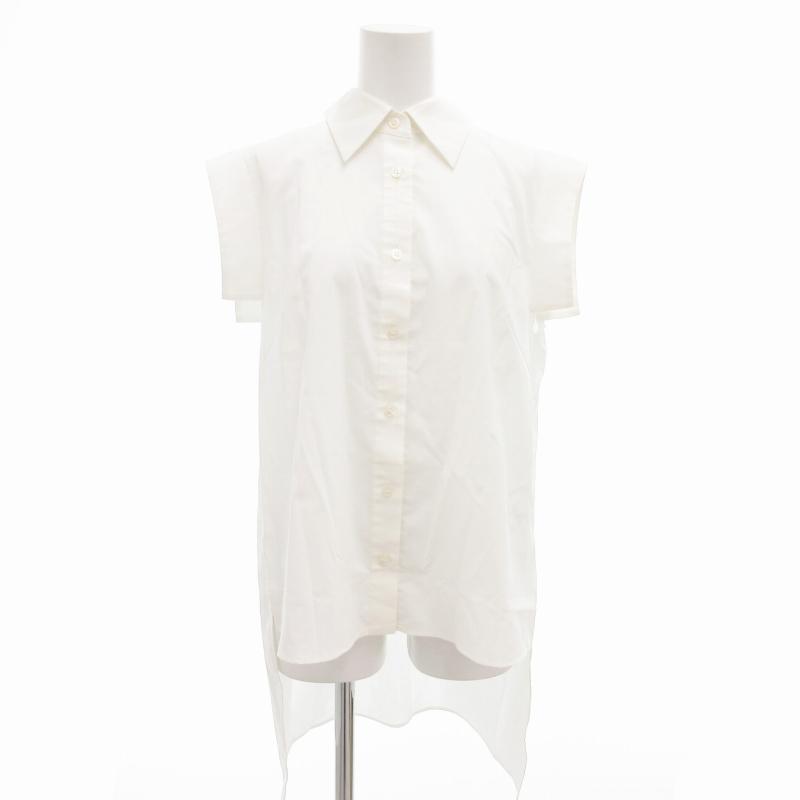 アドーア ADORE 美品 22SS プレーンバックボウタイシャツ ブラウス  